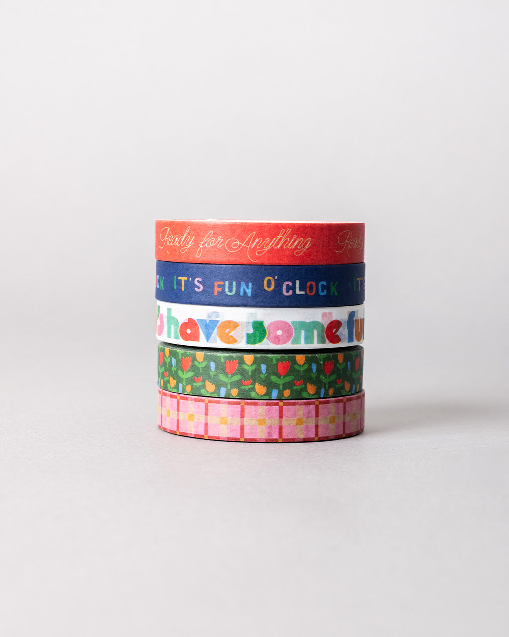 Stick With It Paper Tape Set - It's Fun O'Clock