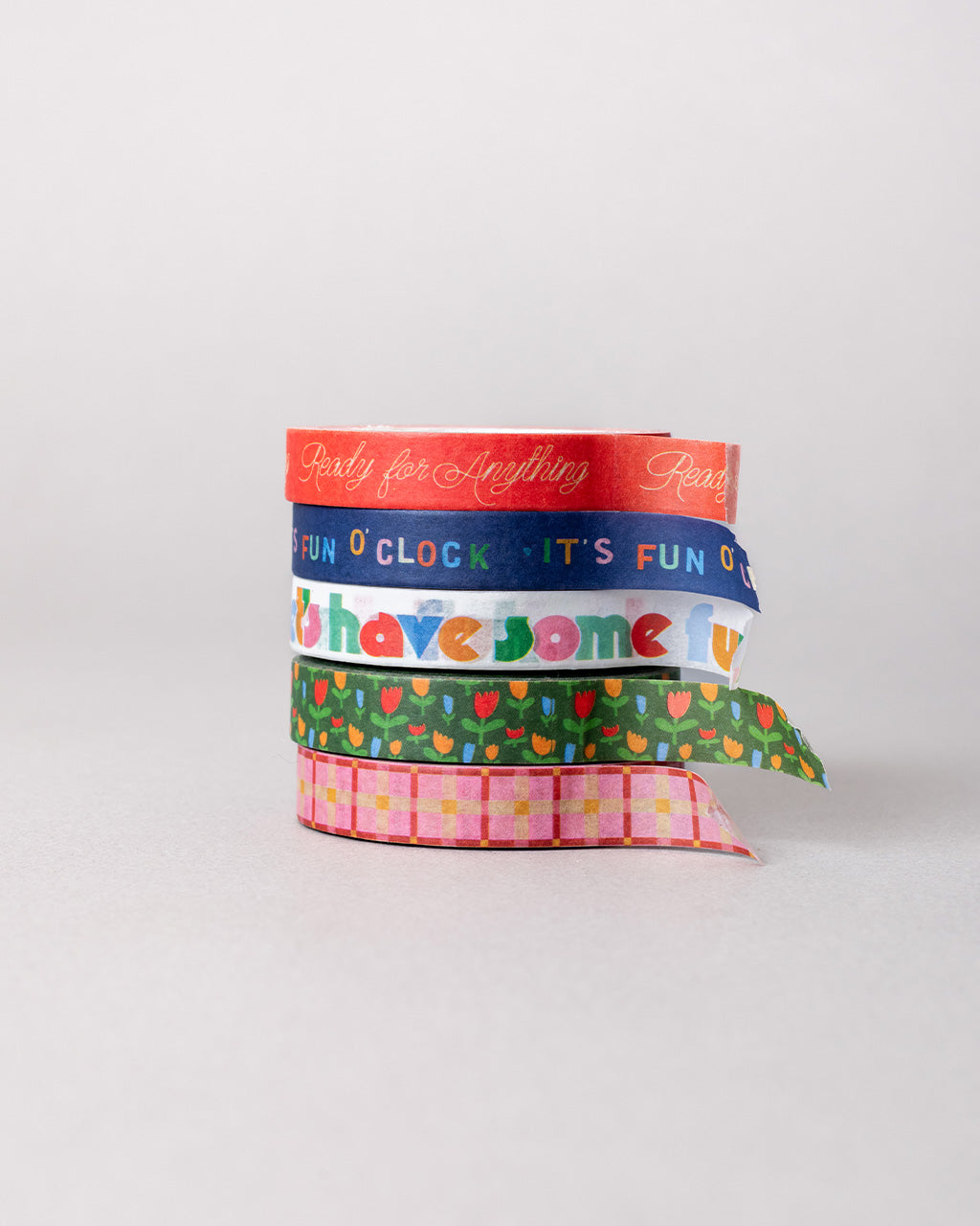 Stick With It Paper Tape Set - It's Fun O'Clock