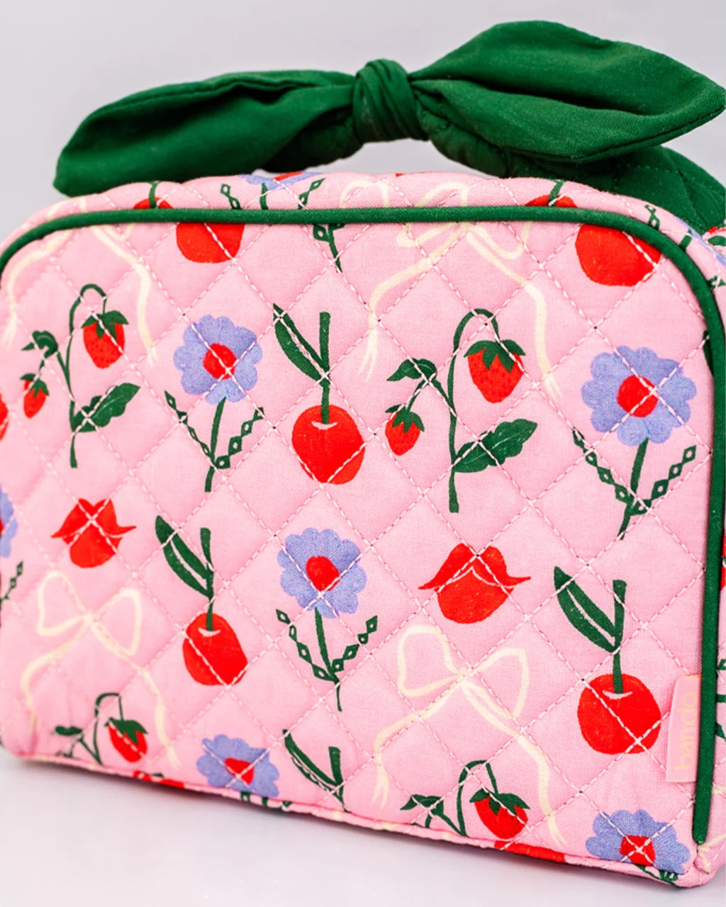 The Getaway Toiletry Bag - Cherry Lips