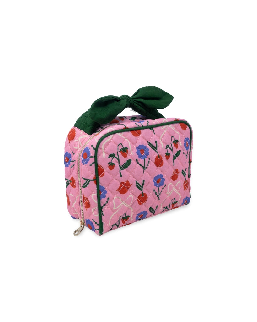 The Getaway Toiletry Bag - Cherry Lips