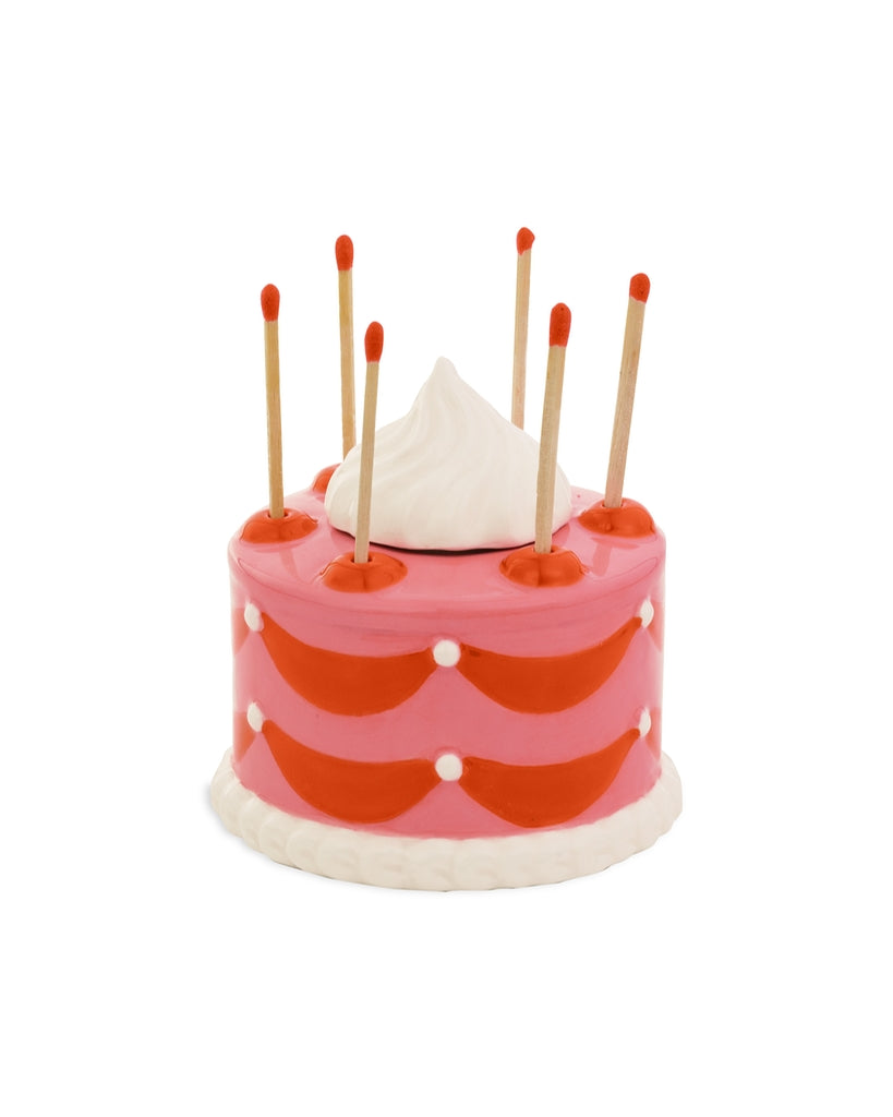 Every Day's A Party Match Holder - Cake
