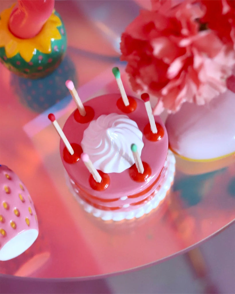 Every Day's A Party Match Holder - Cake