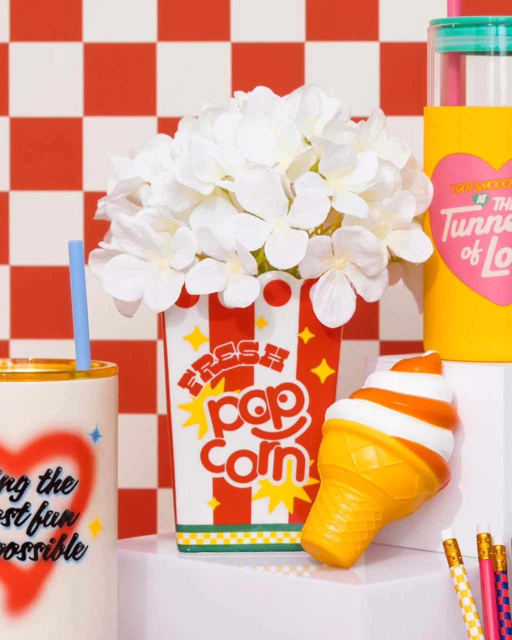 Flower Vase - Popcorn
