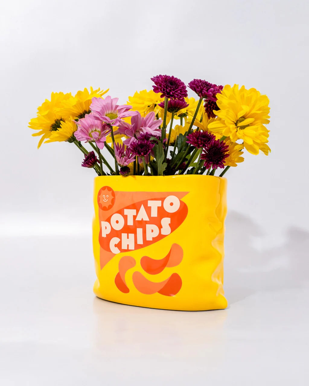 Flower Vase - Potato Chips