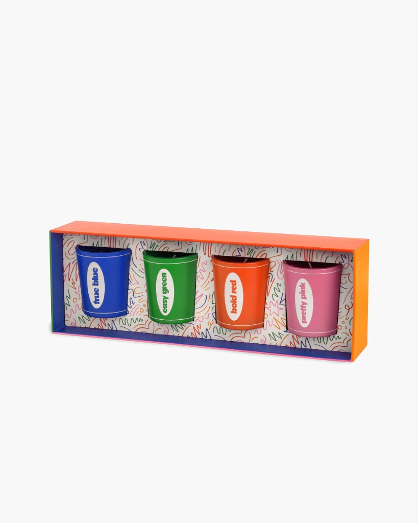 Votive Set Crayons - Color Me Happy