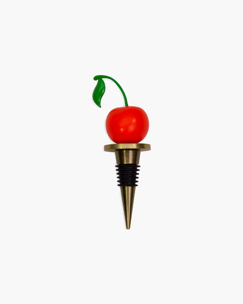 Wine Stopper - Cherry