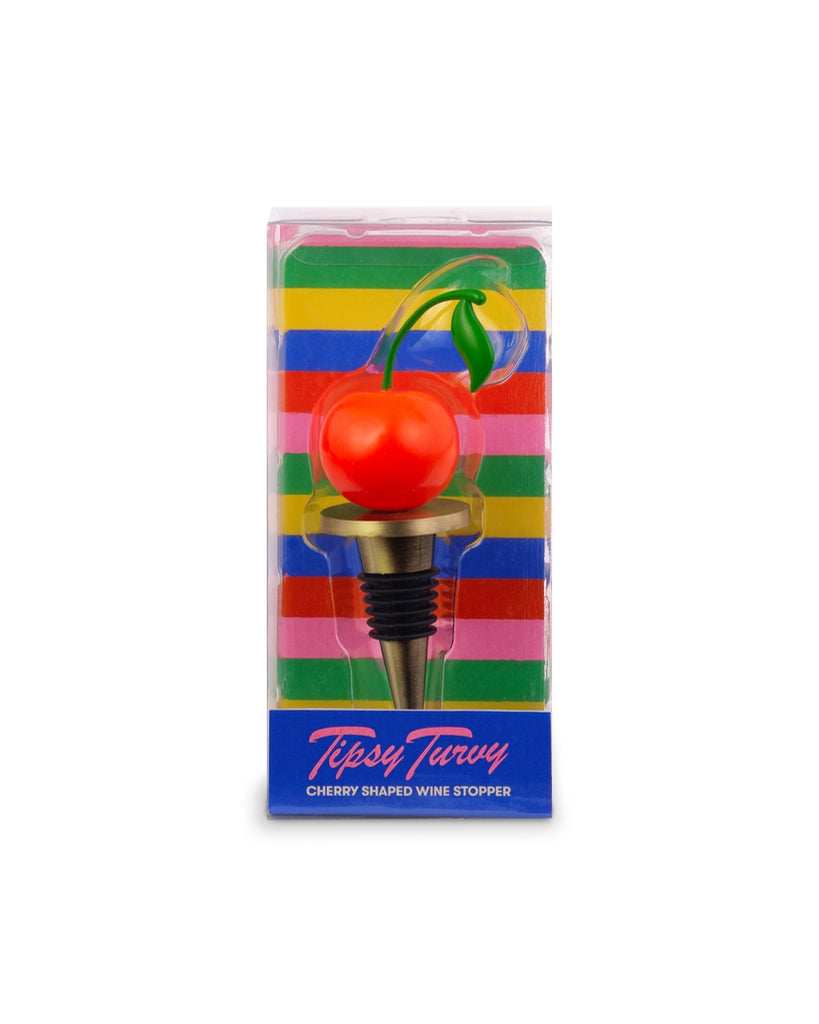 Wine Stopper - Cherry