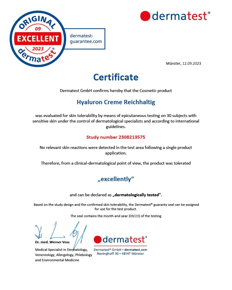 Moisturizer - Hyaluronic Acid Rich