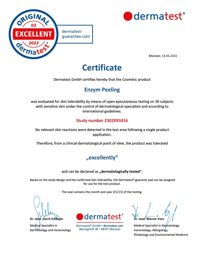 Facial Care - Enzyme Peeling