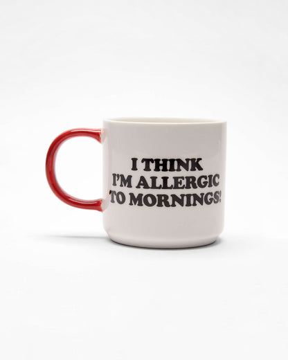 Peanuts Mug - Allergic To Mornings [PRE ORDER]