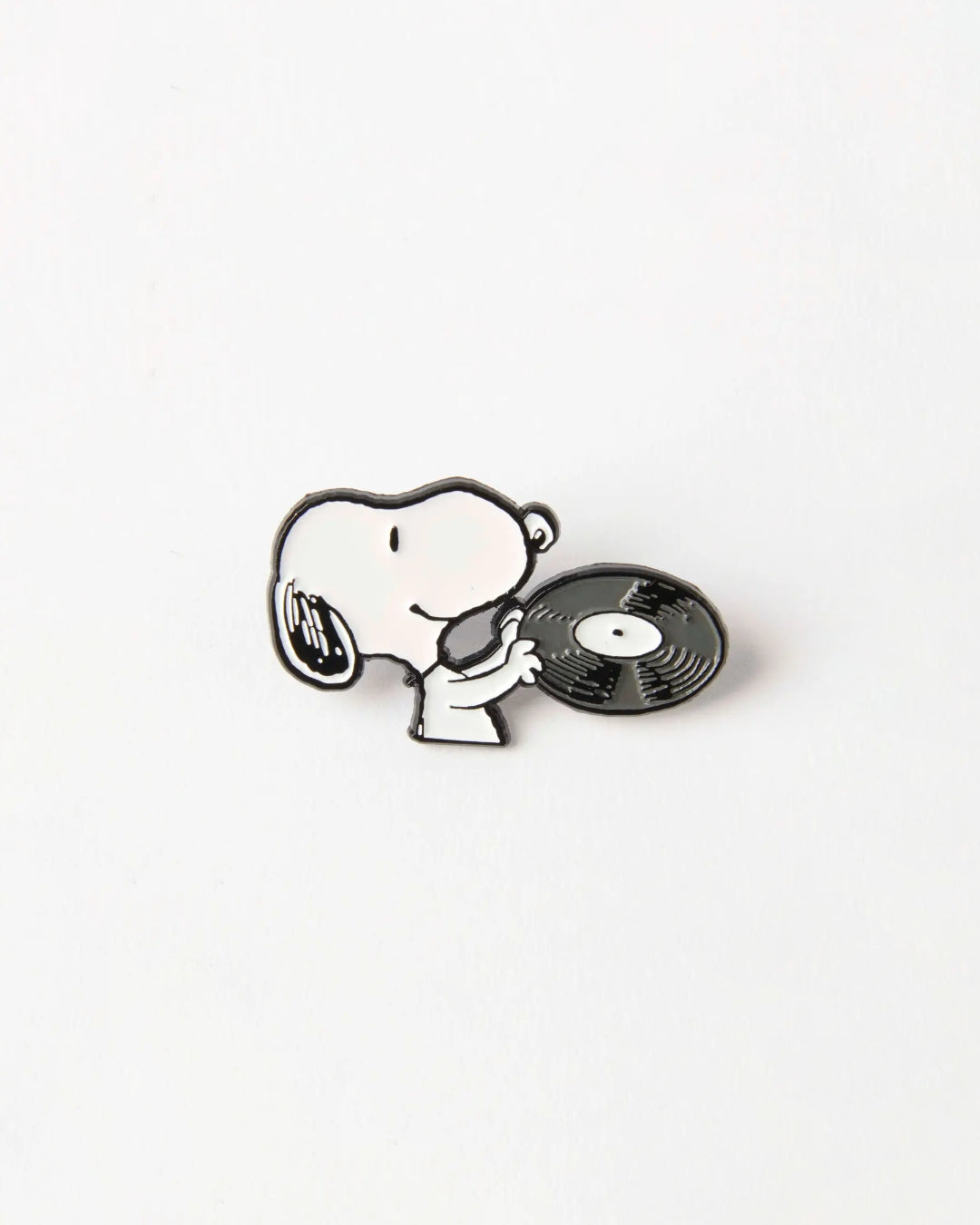 Peanuts Enamel Pin - Record