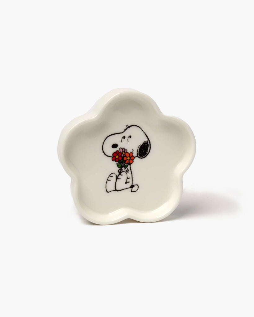 Peanuts Trinket Dish - Flowers
