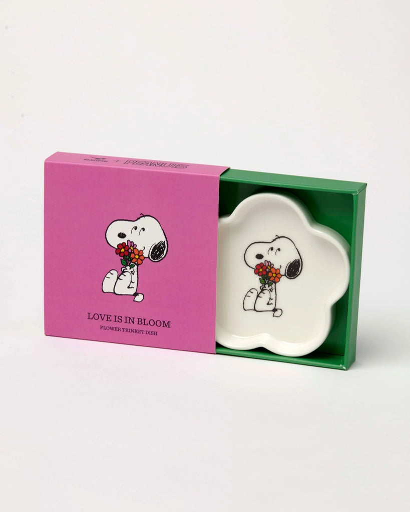 Peanuts Trinket Dish - Flowers