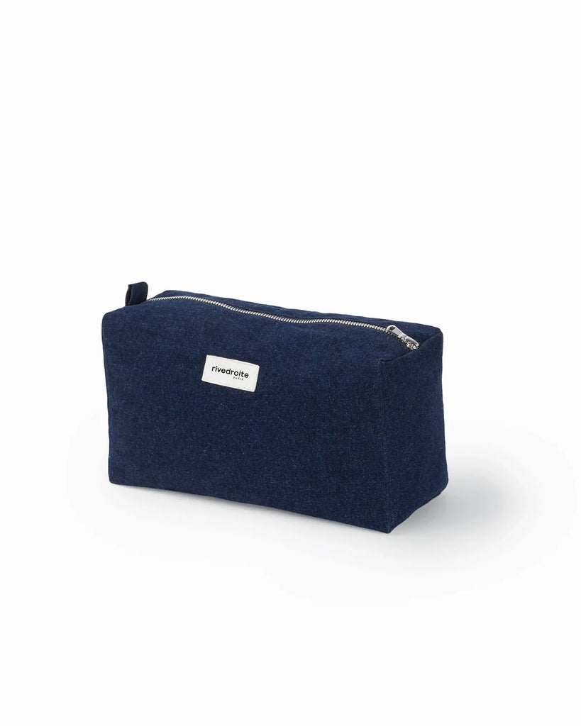 Alma The Maternity Toiletries Bag - Denim Brut