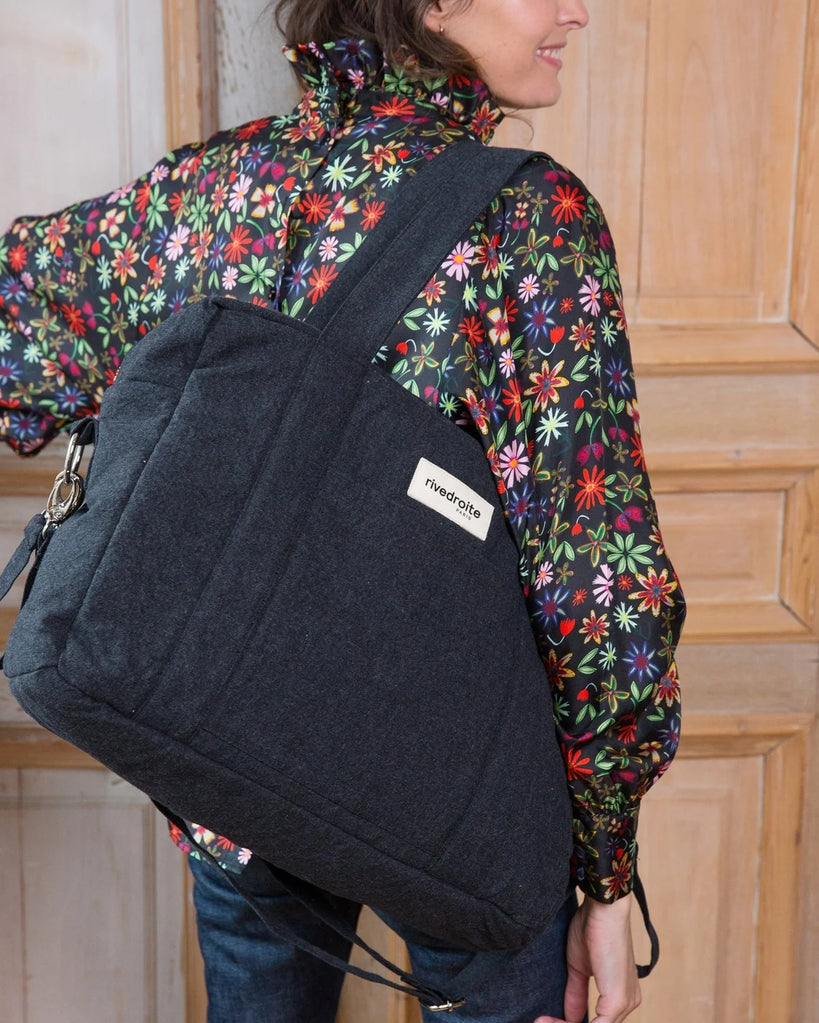 Darcy The Anti Diaper Bag - Black