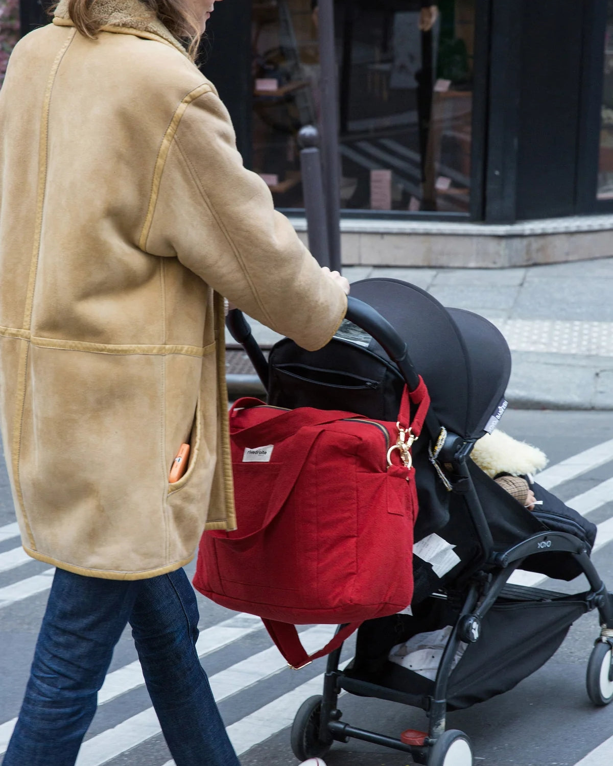 Darcy The Anti Diaper Bag - Rouge
