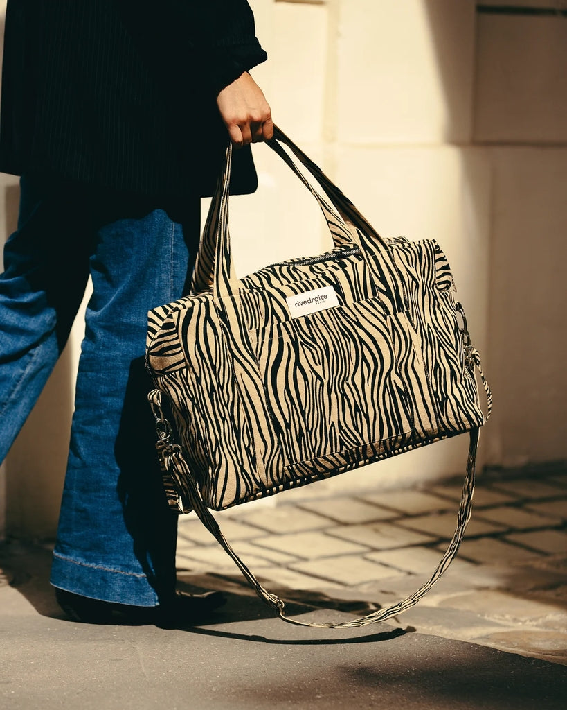 Darcy The Anti Diaper Bag - Zebra