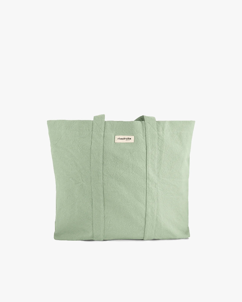 Marcel The Tote Bag - Green, Rivers Of Babylon