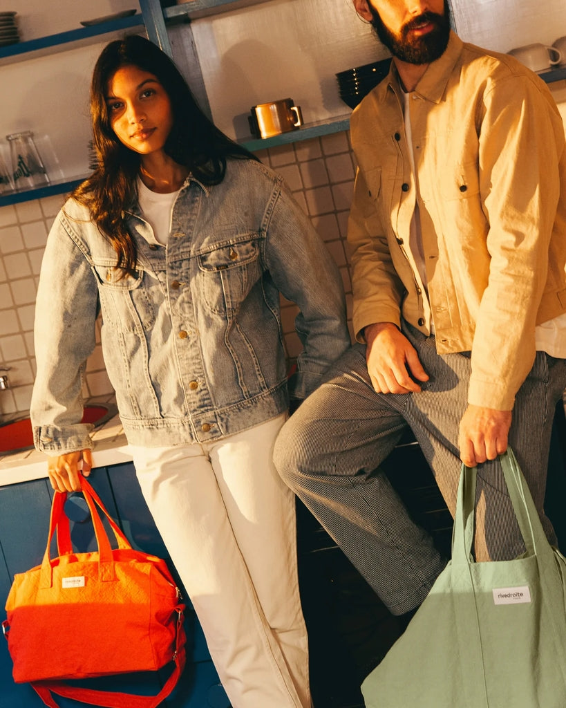 Marcel The Tote Bag - Green, Rivers Of Babylon