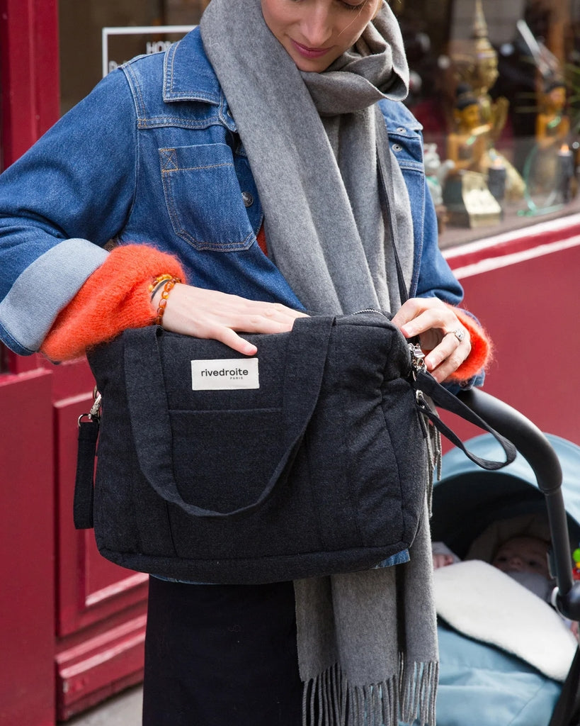 Mini Darcy The Anti Diaper Bag - Black