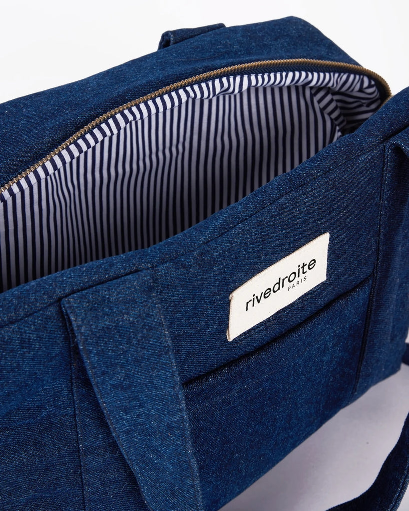 Mini Darcy The Anti Diaper Bag - Denim Brut