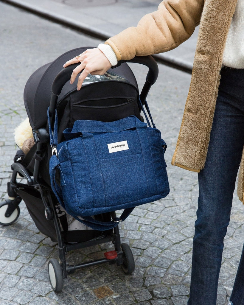 Mini Darcy The Anti Diaper Bag - Denim Brut