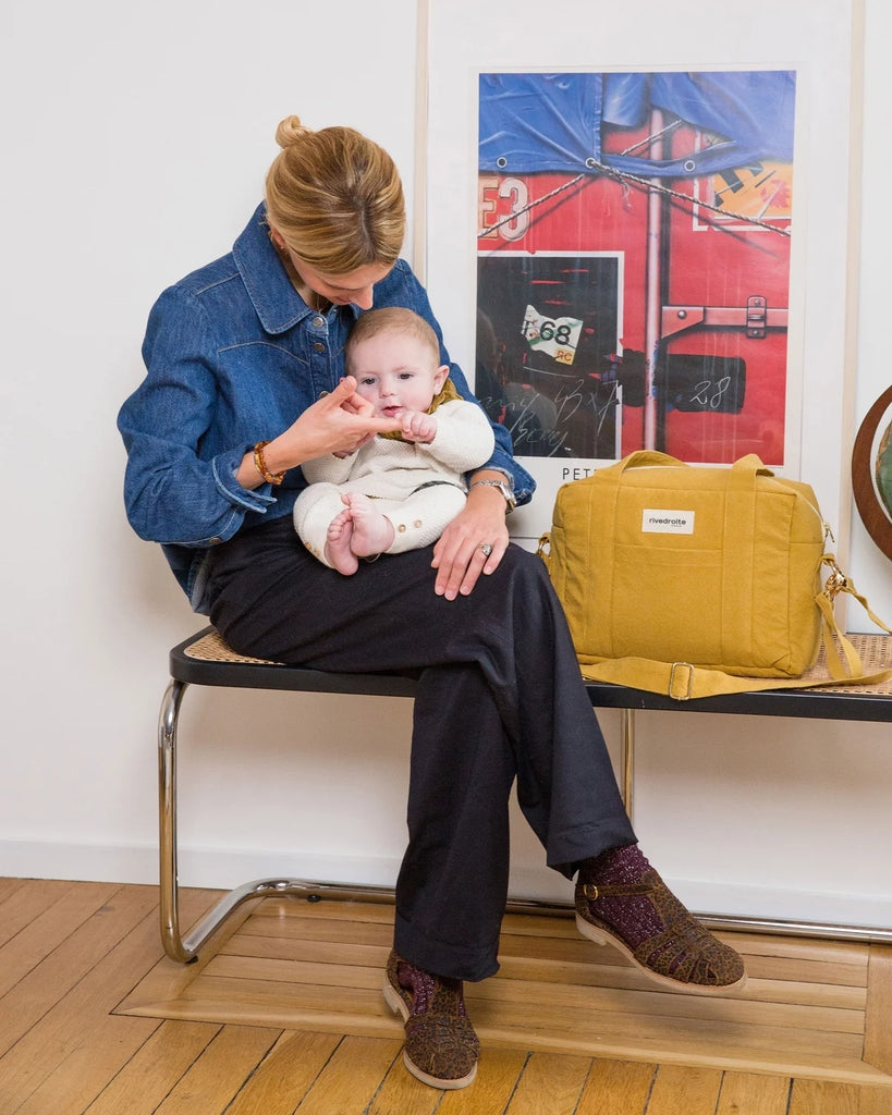 Mini Darcy The Anti Diaper Bag - Mustard