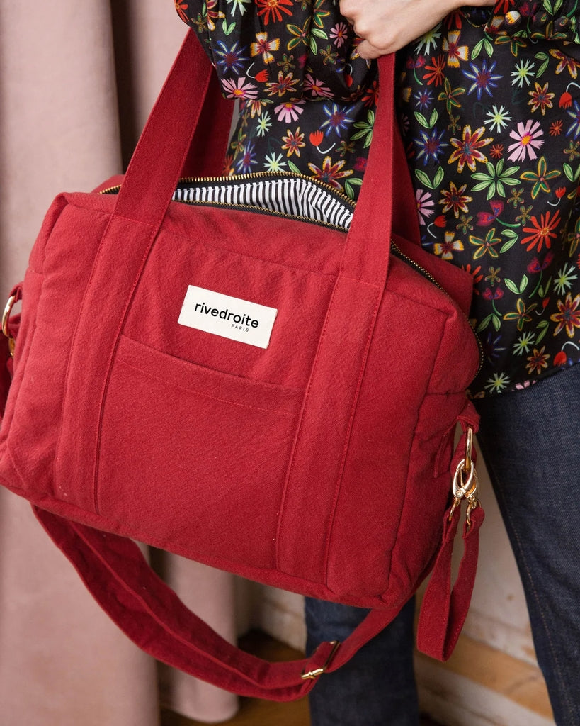 Mini Darcy The Anti Diaper Bag - Rouge