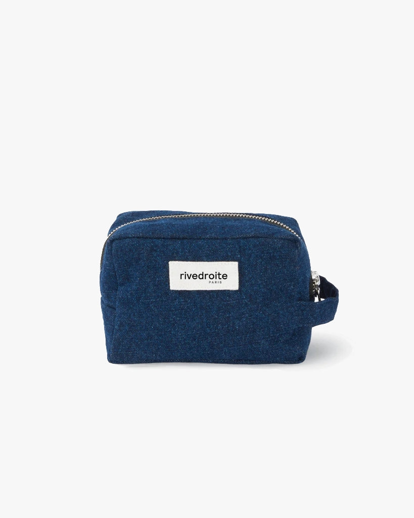 Tournelles The Small Toiletries Bag - Denim Brut