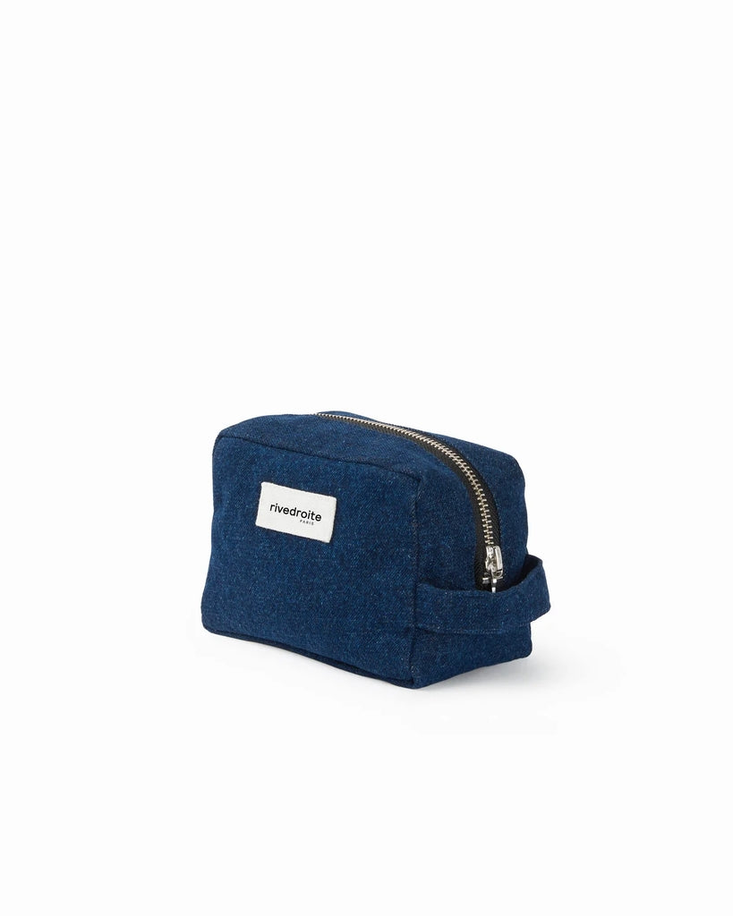 Tournelles The Small Toiletries Bag - Denim Brut