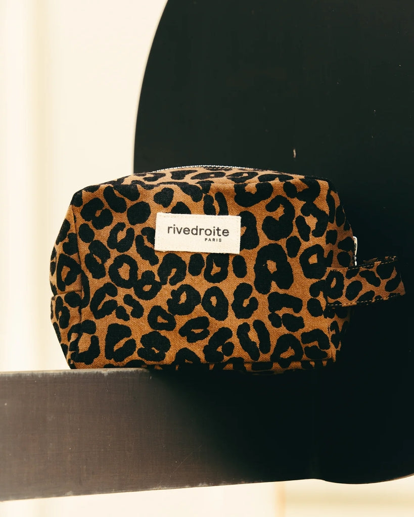 Tournelles The Small Toiletries Bag - Leopard