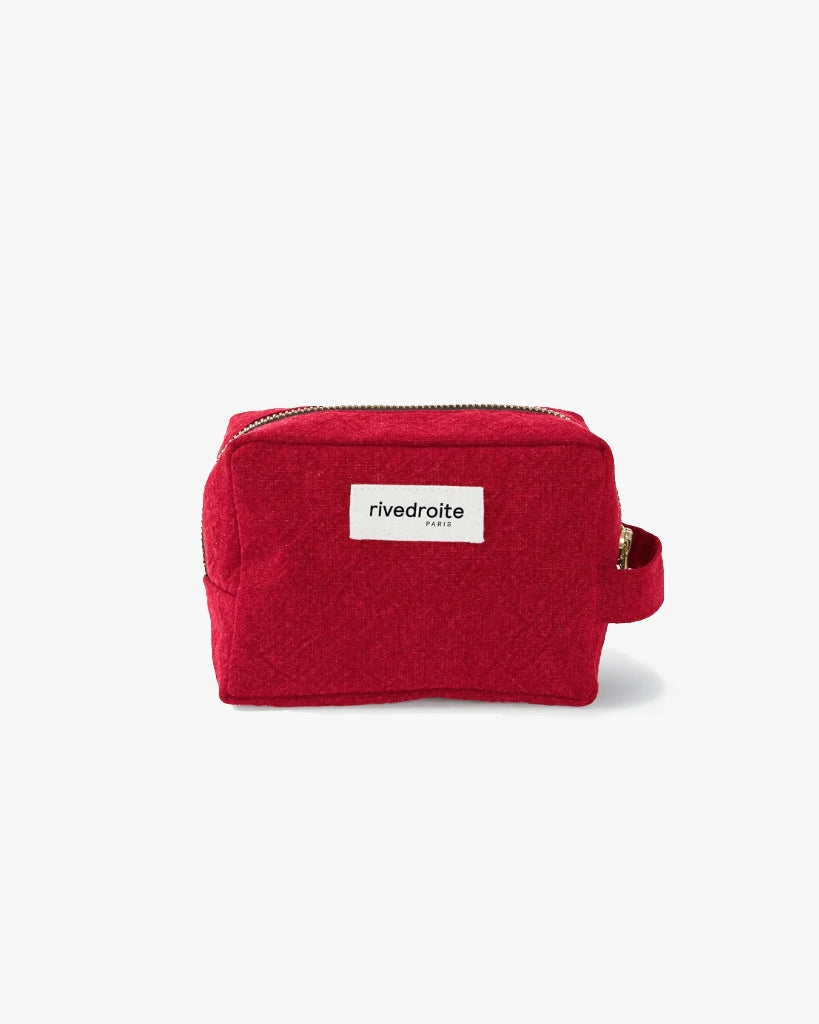 Tournelles The Small Toiletries Bag - Rouge