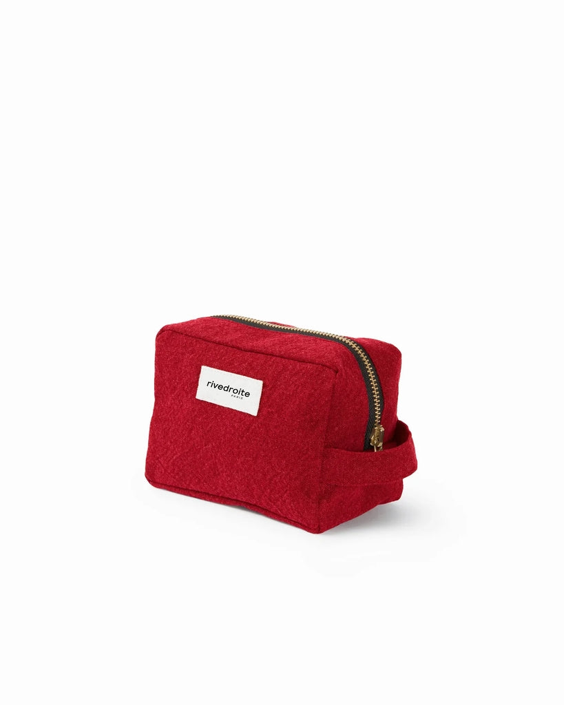 Tournelles The Small Toiletries Bag - Rouge