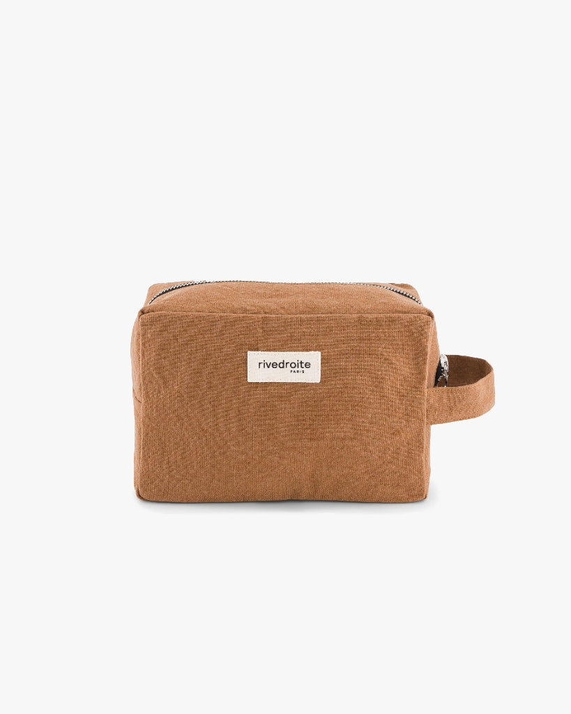 Tournelles XL The Large Toiletries Bag - Camel