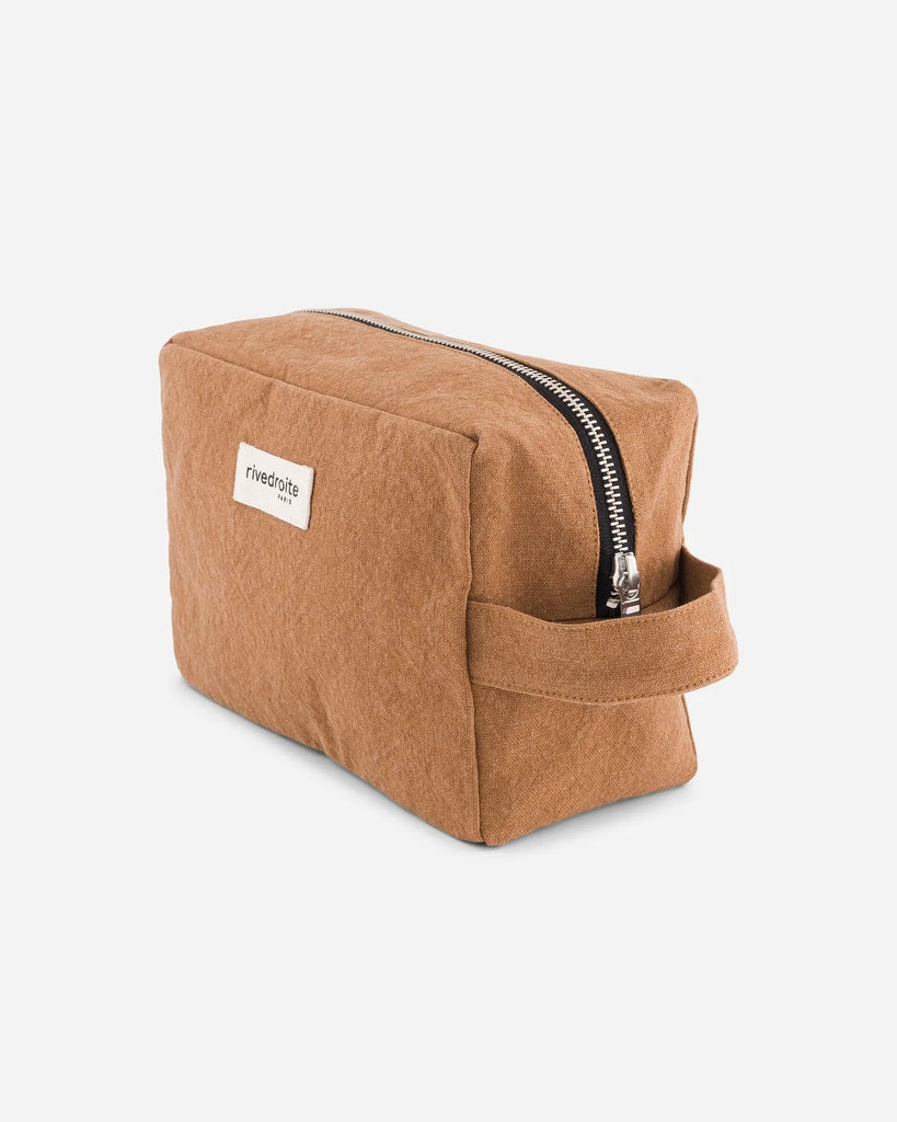 Tournelles XL The Large Toiletries Bag - Camel