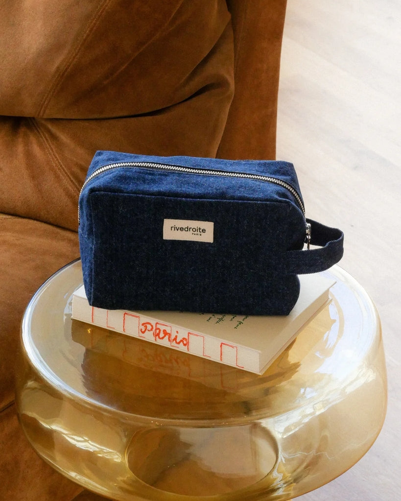 Tournelles XL The Large Toiletries Bag - Denim Brut