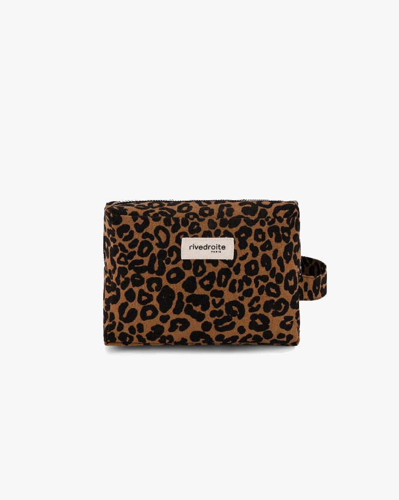 Tournelles XL The Large Pouch Bag - Leopard