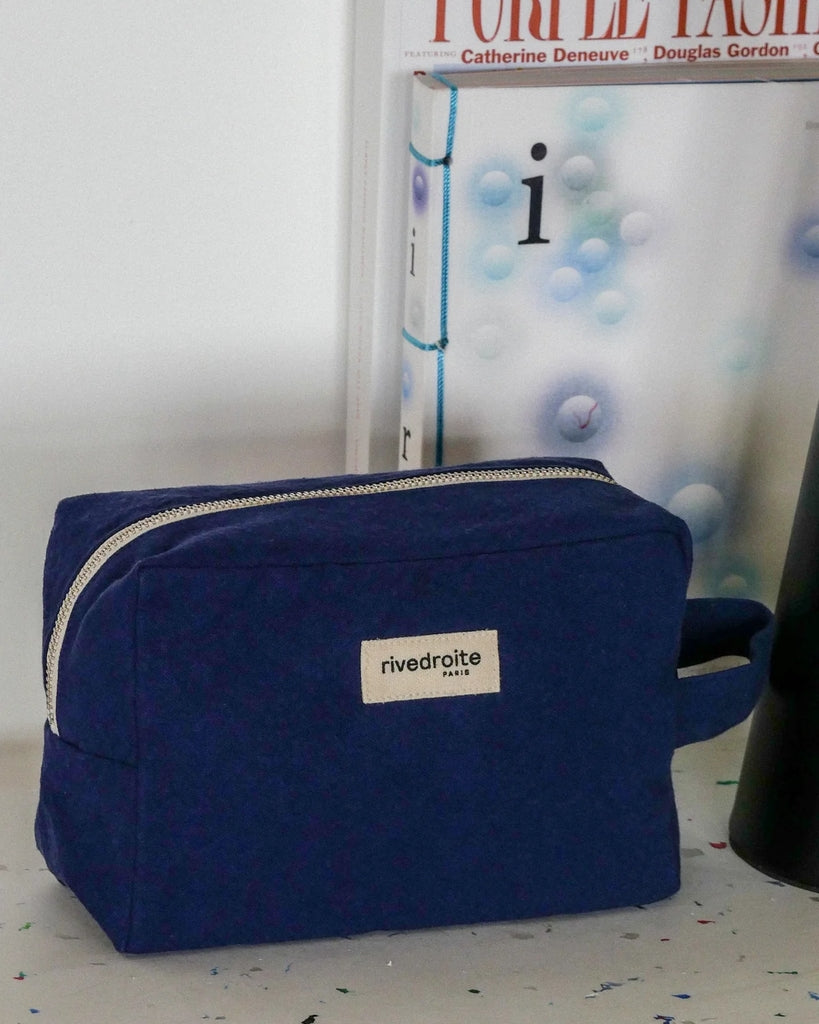 Tournelles XL The Large Toiletries Bag - Midnight Blue