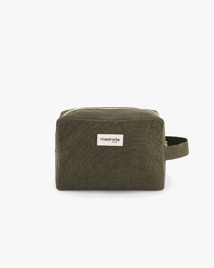 Tournelles XL The Large Toiletries Bag - Military Green