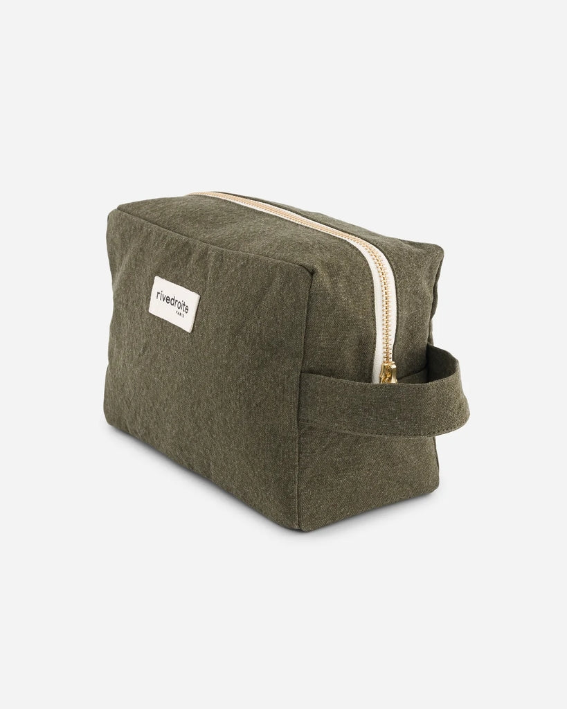 Tournelles XL The Large Toiletries Bag - Military Green