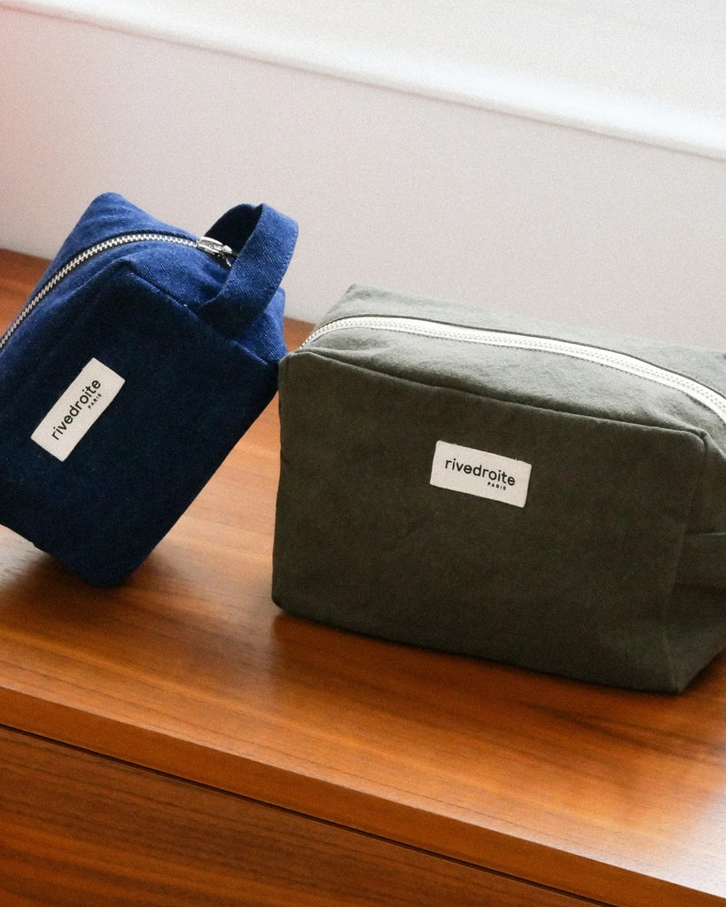 Tournelles XL The Large Toiletries Bag - Military Green
