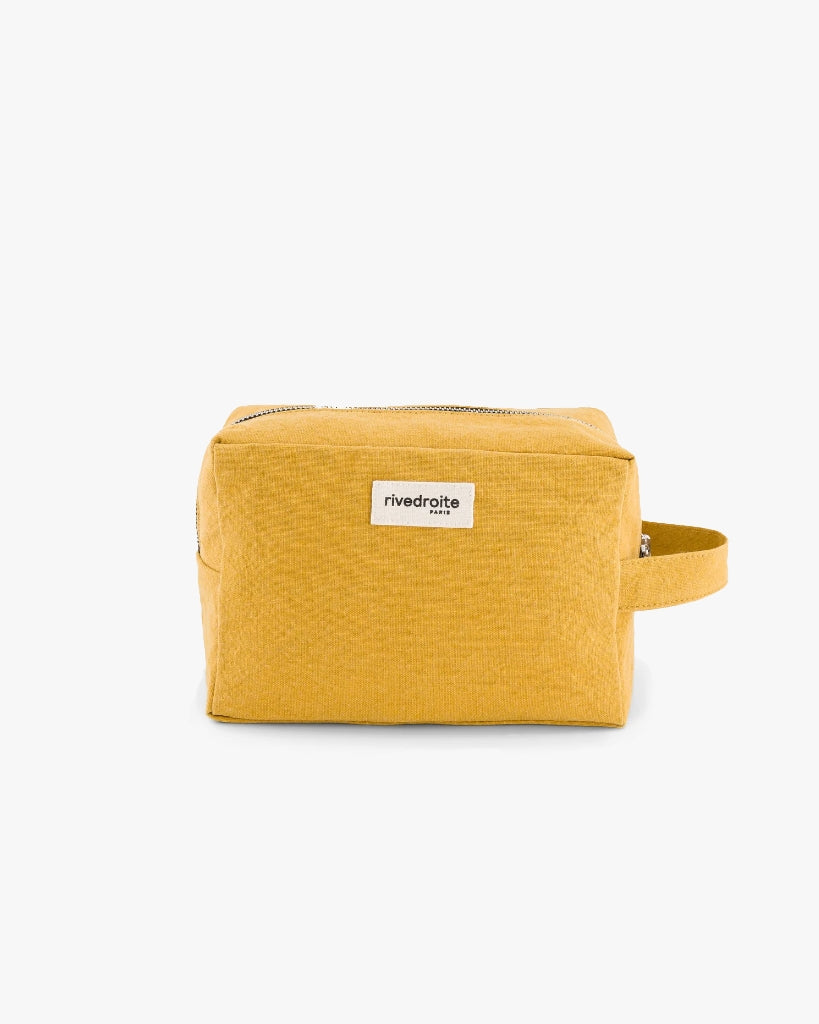 Tournelles XL The Large Toiletries Bag - Mustard