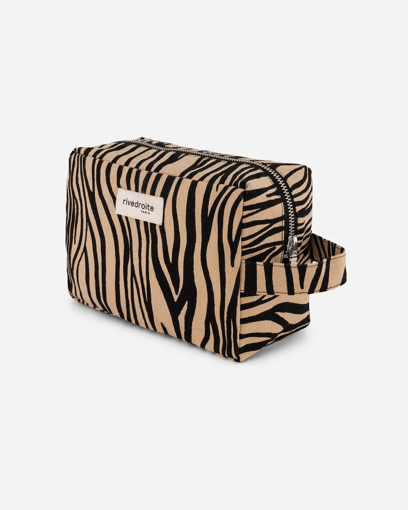 Tournelles XL The Large Toiletries Bag - Zebra