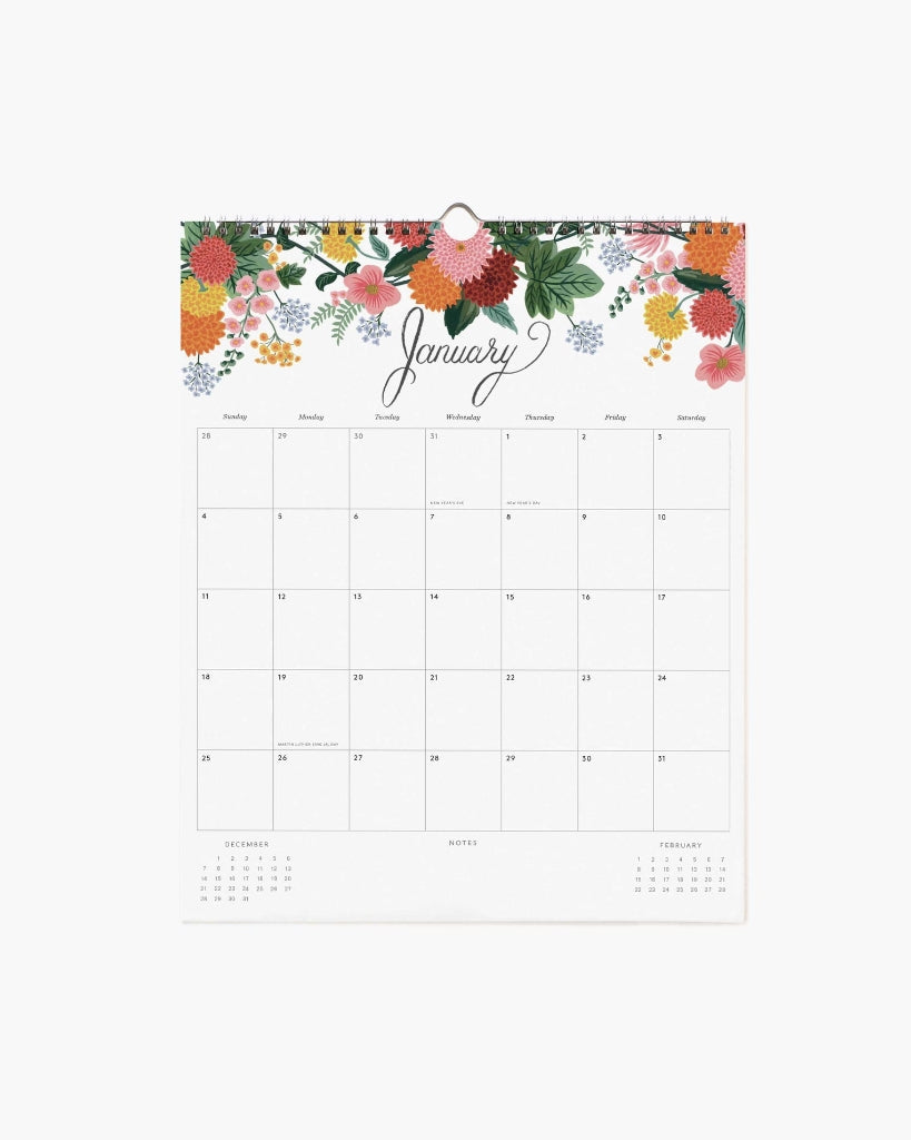 Appointment Calendar 2026 - Dahlia