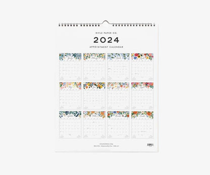Appointment Calendar 2024 - Peacock