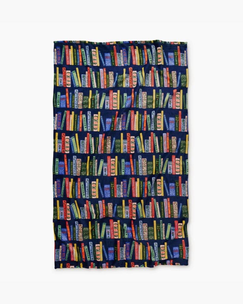 Fleece Blanket - Bookshelf