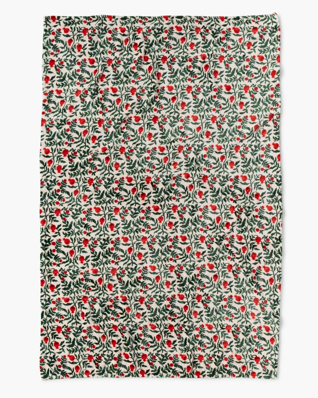 Fleece Blanket - Christmastide Pomegranate