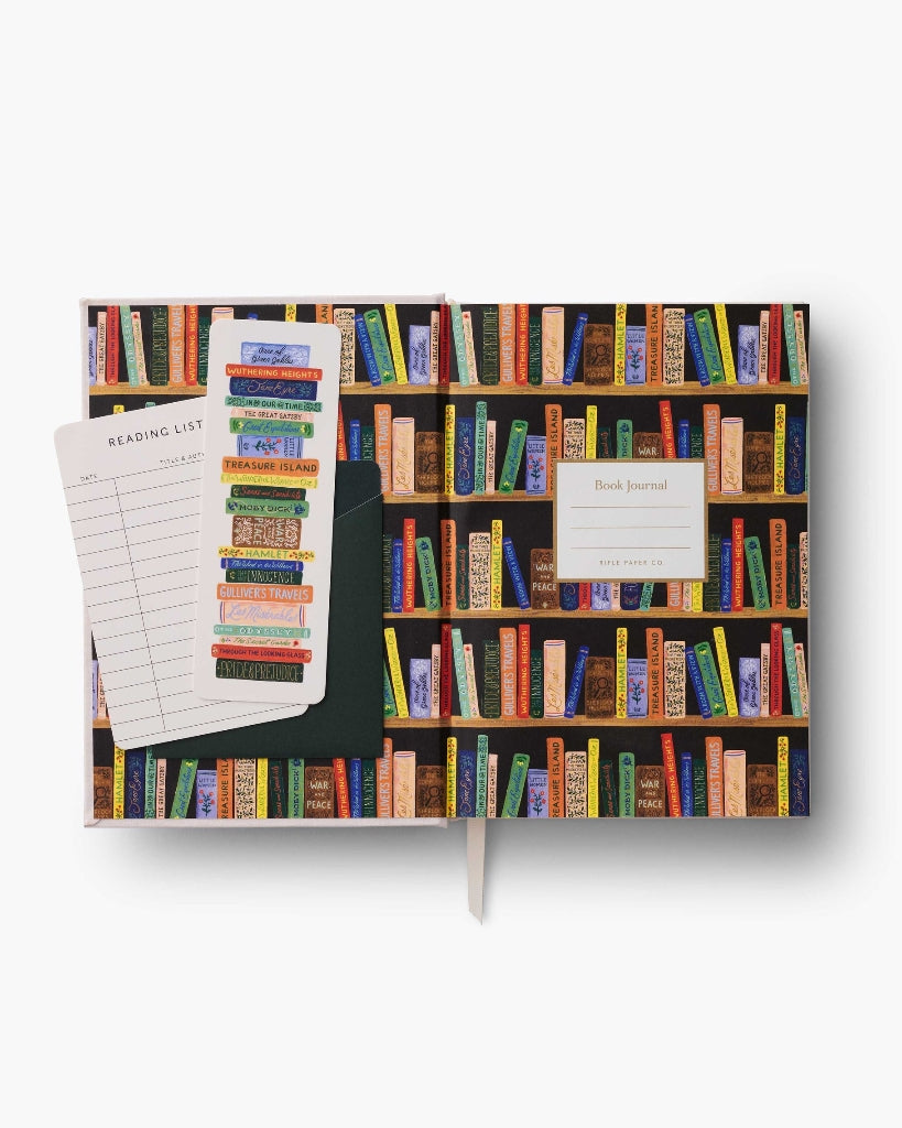 Embroidered Book Journal - Book Club