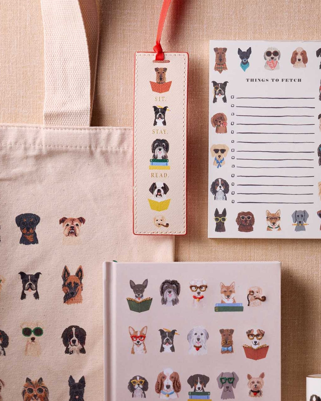 Bookmark - Studious Dogs