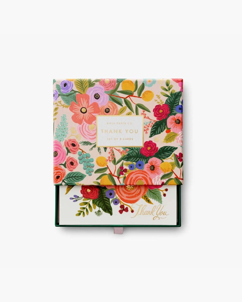 Keepsake Card Box - Garden Party Thank You